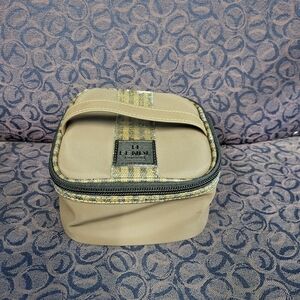 Vintage Fendi Complemento Brown Nylon Vanity Case..w/COA